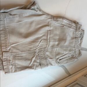 Tommy Bahama Tan Cargo Shorts Cotton Blend